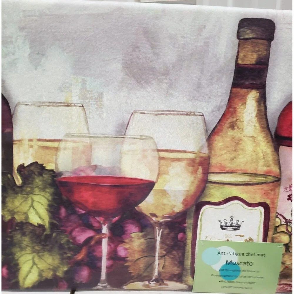 Anti-Fatigue Printed PVC Kitchen Floor Mat (18